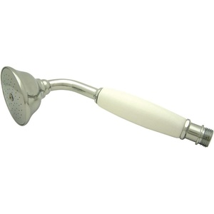 image:imageKingston Brass K105A2 Victorian Single Function Round Hand Shower in Polished BrassPolished Chrome