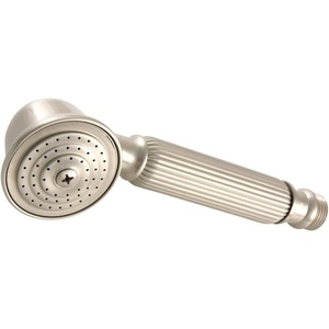 image:imageKingston Brass K107A3 Vintage Single Function Round Hand Shower in Antique BrassBrushed Nickel