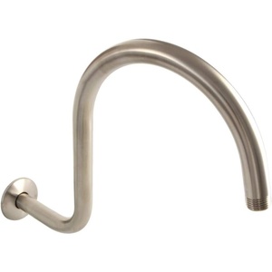 image:imageKingston Brass K114C1 14Inch Shower Arm with Round Flange in Polished ChromeBrushed Nickel