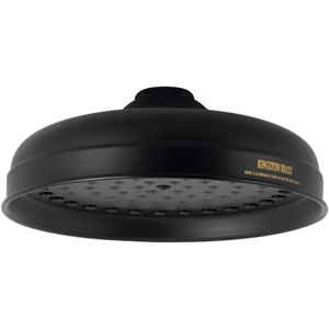 image:imageKingston Brass K124A7 Victorian Shower Head Brushed Brass 8 x 8 x 3Matte Black