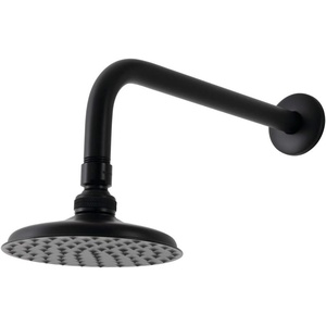 image:imageKingston Brass K135A7CK Victorian Shower Head Brushed Brass 12 x 519 x 619Matte Black