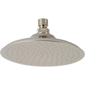 image:imageKingston Brass K136A3CK Shower Scape 734Inch Round Raindrop Brass Shower Head with 12Inch Shower Arm in Antique BrassPolished Nickel