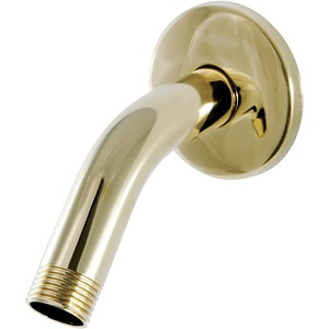 image:imageKingston Brass K150K3 Trimscape 6 Shower Arm with Flange Antique BrassPolished Brass