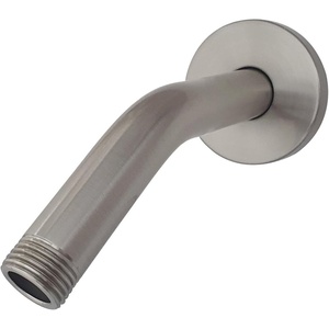 image:imageKingston Brass K151K2 6Inch Shower Arm with Round Flange in Polished BrassBrushed Nickel