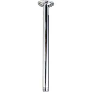 image:imageKingston Brass K211C6 12Inch Rain Drop Ceiling Mount Shower Arm with Round Flange in Polished NickelPolished Chrome