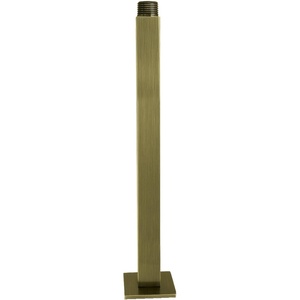 image:imageKingston Brass K212C8 Claremont 10 Rain Drop Ceiling Mount Shower Arm with Square Flange Brushed NickelAntique Brass