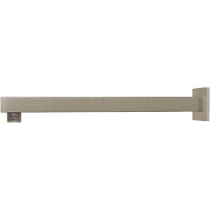 image:imageKingston Brass K4126 Claremont 12 Shower Arm with Square Flange Polished NickelBrushed Nickel