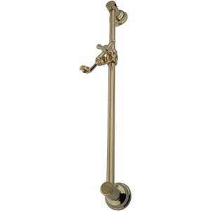 image:imageKingston Brass KSX3521SG Designer Trimscape Showerscape Shower Slide Bar Polished Chrome24 x 425 x 625Polished Brass