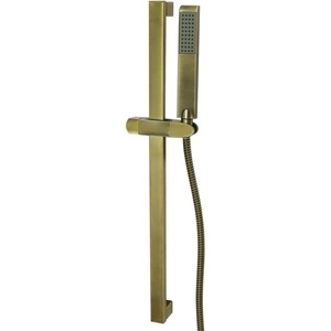 image:imageKingston Brass KX2543 Shower Scape 24 Slide Bar with Hand Shower and Holder Antique BrassAntique Brass