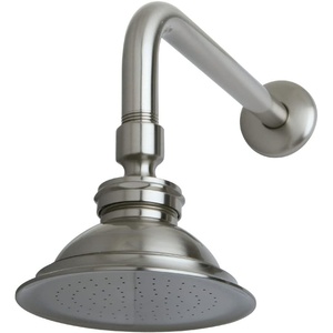 image:imageKingston Brass P10PBCK Victorian 41316Inch Round Raindrop Brass Shower Head with 12Inch Shower Arm Combo in Polished BrassBrushed Nickel