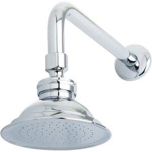 image:imageKingston Brass P10PBCK Victorian 41316Inch Round Raindrop Brass Shower Head with 12Inch Shower Arm Combo in Polished BrassPolished Chrome