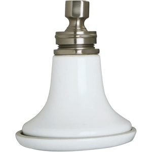 image:imageKingston Brass P50PB Designer Trimscape Victorian Ceramic Showerhead Polished BrassBrushed Nickel