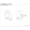 image:imageKingston Brass K173ASQ0 Claremont Wall Mount Supply Elbow Matte BlackPolished Chrome