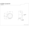 image:imageKingston Brass K173T8 Supply Elbow 11516Inch Brushed NickelBrushed Nickel