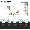 image:imageKingston Brass KX10202SD Vintage Hand Shower Kit Polished Brass