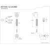image:imageKingston Brass KX1033SD Restoration Hand Shower Kit Antique Brass