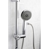 image:imageKingston Brass KX2528SBB Showerscape Hand Shower Set Brushed Nickel 5 Function Showerhead 59 Hose Length 18 GPM68 LPMPolished Chrome