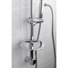 image:imageKingston Brass KX2528SBB Showerscape Hand Shower Set Brushed Nickel 5 Function Showerhead 59 Hose Length 18 GPM68 LPMPolished Chrome