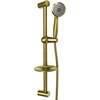 image:imageKingston Brass KX2522SBBPB Shower Scape 5Function Hand Shower with Slide Bar Kit Polished BrassBrushed Brass
