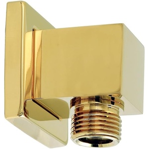 image:imageKingston Brass K173ASQ0 Claremont Wall Mount Supply Elbow Matte BlackPolished Brass
