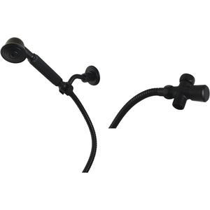image:imageKingston Brass KX1070BD Vintage Hand Shower Kit Matte BlackMatte Black
