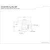 image:imageKingston Brass CC33107X 38 IPS X 38 OD Comp QuarterTurn Angle Stop Valve Brushed BrassBrushed Brass