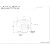 image:imageKingston Brass CC43101X Quarter Turn Valve 12 FIP X 38 OD Compression Polished ChromePolished Chrome