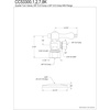 image:imageKingston Brass CC53302K Quarter Turn Valve with Flange 58 X 38 OD Compression Polished Brass