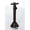image:imageKingston Brass CC83208X 12 Sweat x 38 OD Comp Angle ShutOff Valve with 5 Extension Brushed NickelOil Rubbed Bronze
