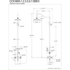 image:imageKingston Brass CCK3666BEX Essx Wall Mount Rain Drop Shower System Polished NickelPolished Nickel