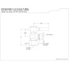 image:imageKingston Brass Fauceture CC43107DL Quarter Turn Valves 12 FIP X 38 OD Compression Brushed BrassBrushed Brass