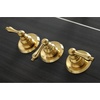 image:imageKingston Brass KB238AL Tub and Shower Faucet with 3Lever Handles Satin Nickel5Inch Spout ReachBrushed Brass