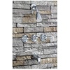 image:imageKingston Brass KB238KL Tub and Shower Faucet with Three Lever Handle Brushed Nickel5Inch Spout ReachPolished Chrome