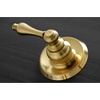image:imageKingston Brass KB240AL Victorian DoubleHandle Tub and Shower Faucet in Matte BlackBrushed Brass