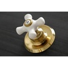 image:imageKingston Brass KB247PX Magellan Tub and Shower Faucet Brushed Brass 72 x 8 x 738
