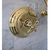 image:imageKingston Brass KB3630AXSO Restoration SingleHandle Pressure Balanced Shower Faucet in Matte BlackPolished Brass