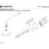 image:imageKingston Brass KB6330BXSO Metropolitan SingleHandle Pressure Balanced Shower Faucet Matte Black