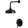 image:imageKingston Brass KB6330DXSO Concord SingleHandle Pressure Balanced Shower Faucet Matte BlackMatte Black