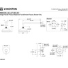 image:imageKingston Brass KB6330DXSO Concord SingleHandle Pressure Balanced Shower Faucet Matte BlackMatte Black