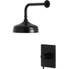 image:imageKingston Brass KB6340DXSO Concord SingleHandle Pressure Balanced Shower Faucet Matte BlackMatte Black