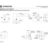 image:imageKingston Brass KB6340DXSO Concord SingleHandle Pressure Balanced Shower Faucet Matte BlackMatte Black