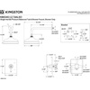 image:imageKingston Brass KB6348ALSO Restoration SingleHandle Pressure Balanced Shower Faucet Brushed Nickel