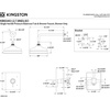 image:imageKingston Brass KB6348NDLSO NuvoFusion SingleHandle Pressure Balanced Shower Faucet Brushed Nickel