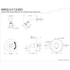 image:imageKingston Brass KB634SO Magellan Shower Only for KB634 Polished Chrome 7 InchPolished ChromePolished Brass