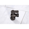 image:imageKingston Brass KF4310BB 12 FIP x 38 OD Comp Angle Stop Valve Brushed BrassOil Rubbed Bronze