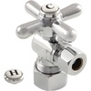 image:imageKingston Brass CC53301X Vintage Classic 58Inch X 38Inch OD Compression Angle Stop with Cross Handle 218Inch Polished ChromePolished Chrome
