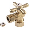 image:imageKingston Brass CC54408X 58 OD Comp X 12 OD Comp Angle Stop Valve Brushed NickelPolished Brass
