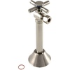 image:imageKingston Brass CC83202DX Concord 12 Sweat x 38 OD Comp Angle Shut Off Valve with 5 Extension Polished BrassBrushed Nickel