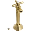 image:imageKingston Brass CC83207DL 12 Sweat x 38 OD Comp Angle Shut Off Valve with 5 Extension Brushed BrassBrushed Brass