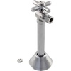 image:imageKingston Brass CC83208X 12 Sweat x 38 OD Comp Angle ShutOff Valve with 5 Extension Brushed NickelPolished Chrome